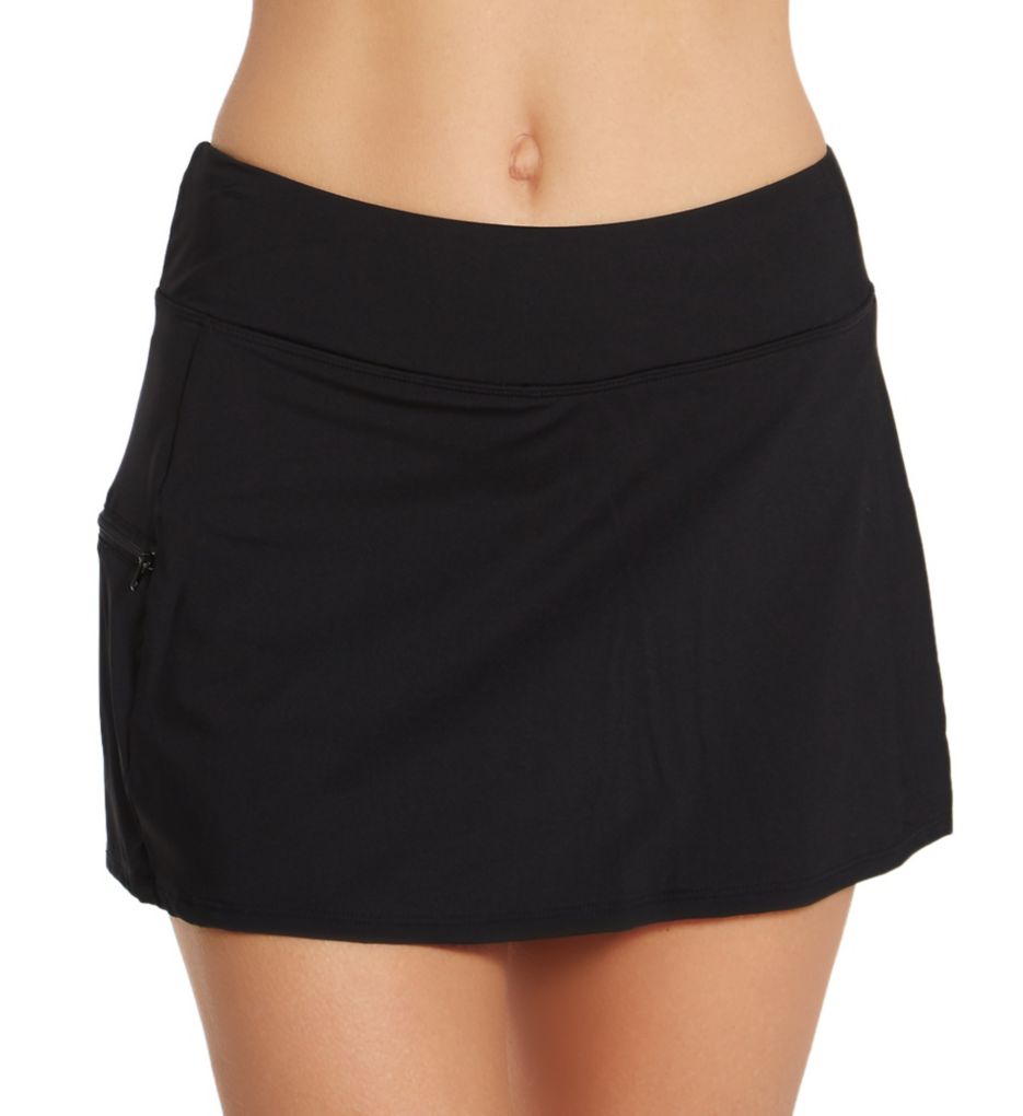 Paloma Beach Emma Pull On Skort Swim Bottom-fs