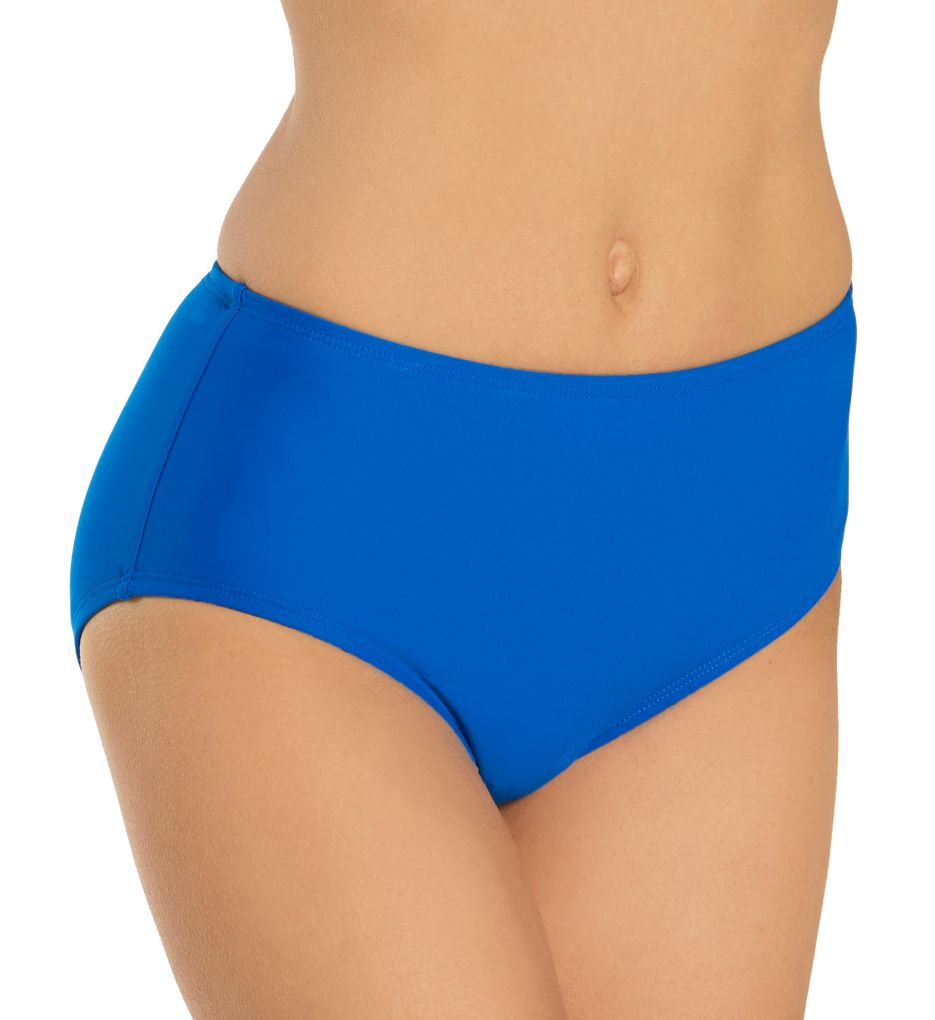 Paloma Beach Chloe High Waist Brief Swim Bottom-acs