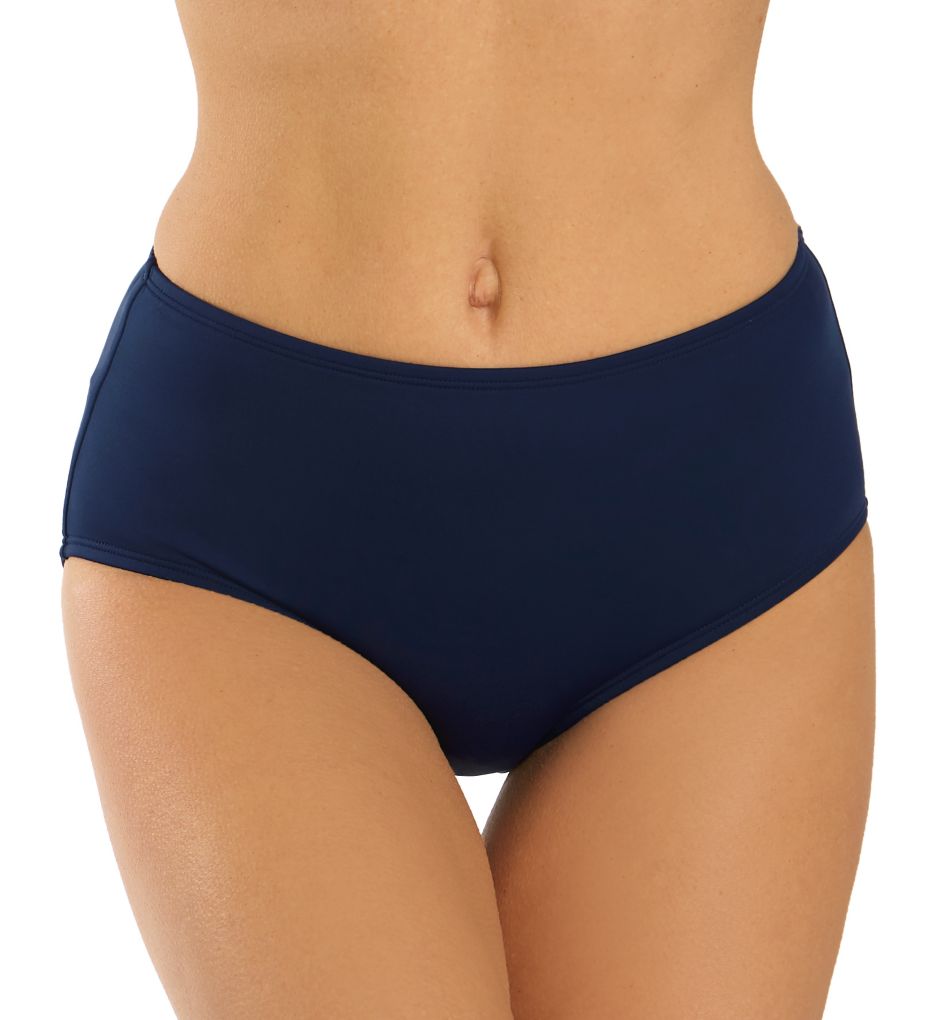 Paloma Beach Chloe High Waist Brief Swim Bottom-fs