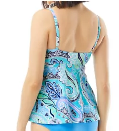 Bay Dreaming Willow Twist Tankini Swim Top