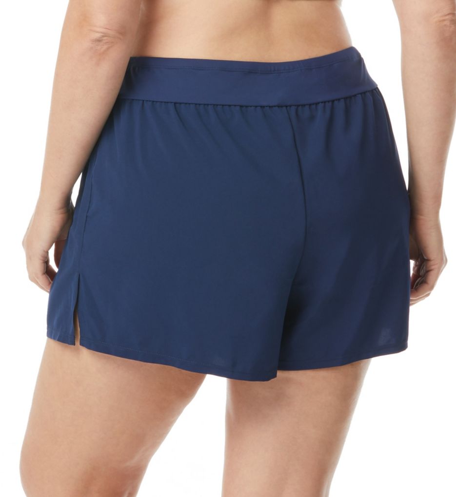 Paloma Beach April Stretch Woven Plus Swim Short-bs