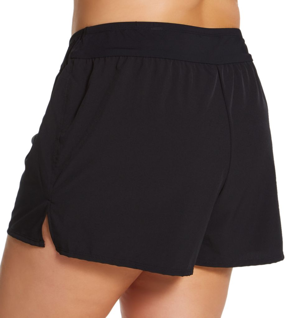 Paloma Beach April Stretch Woven Plus Swim Short-bs