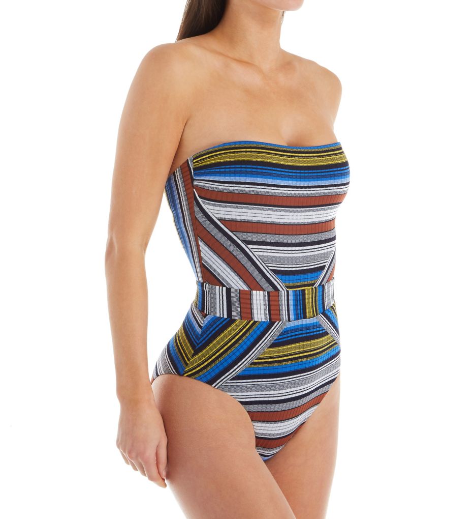 bandeau one piece bathing suits