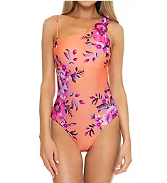 In Full Bloom Arabella Asymmetrical Swimsuit Multi S