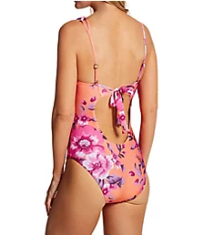 In Full Bloom Arabella Asymmetrical Swimsuit Multi S