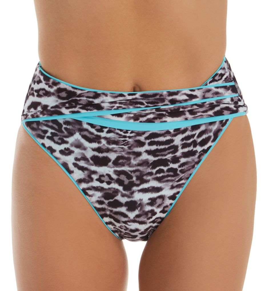 Animal Kingdom Stella High Waist Swim Bottom-fs