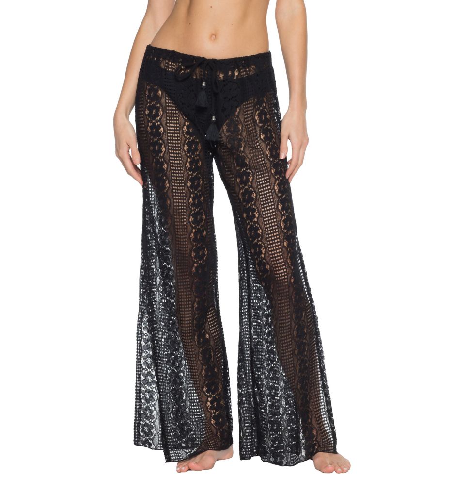 Tried & True Sheer Lace Pant Swim Cover Up-acs