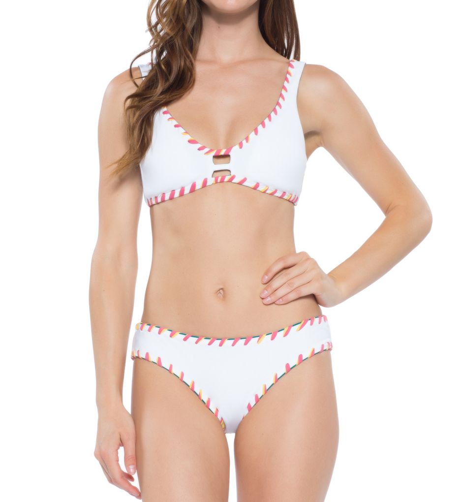 Camille Tie Back Reversible Bikini Swim Top-cs2