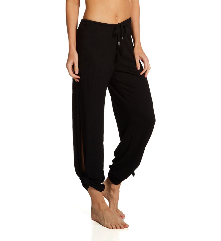 Loungy Split Leg Opening Cover Up Pant-fs