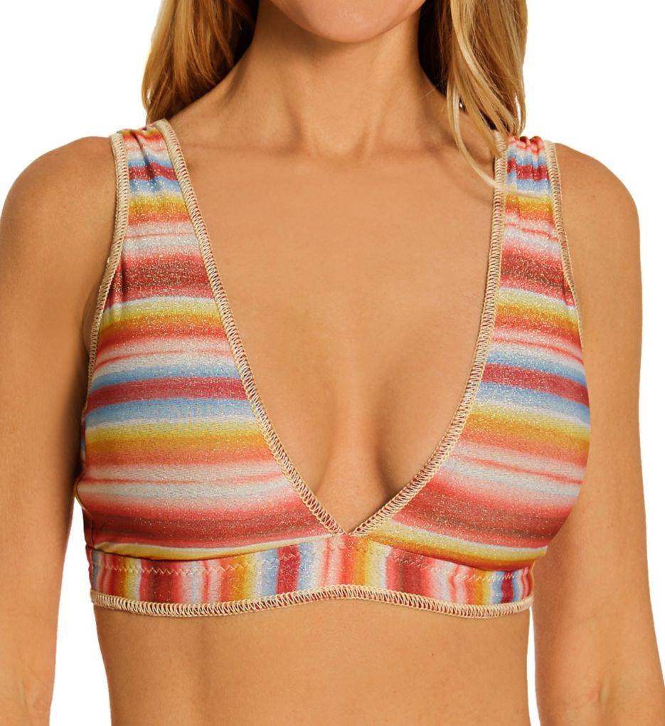 Horizon Claire Halter Swim Top-fs