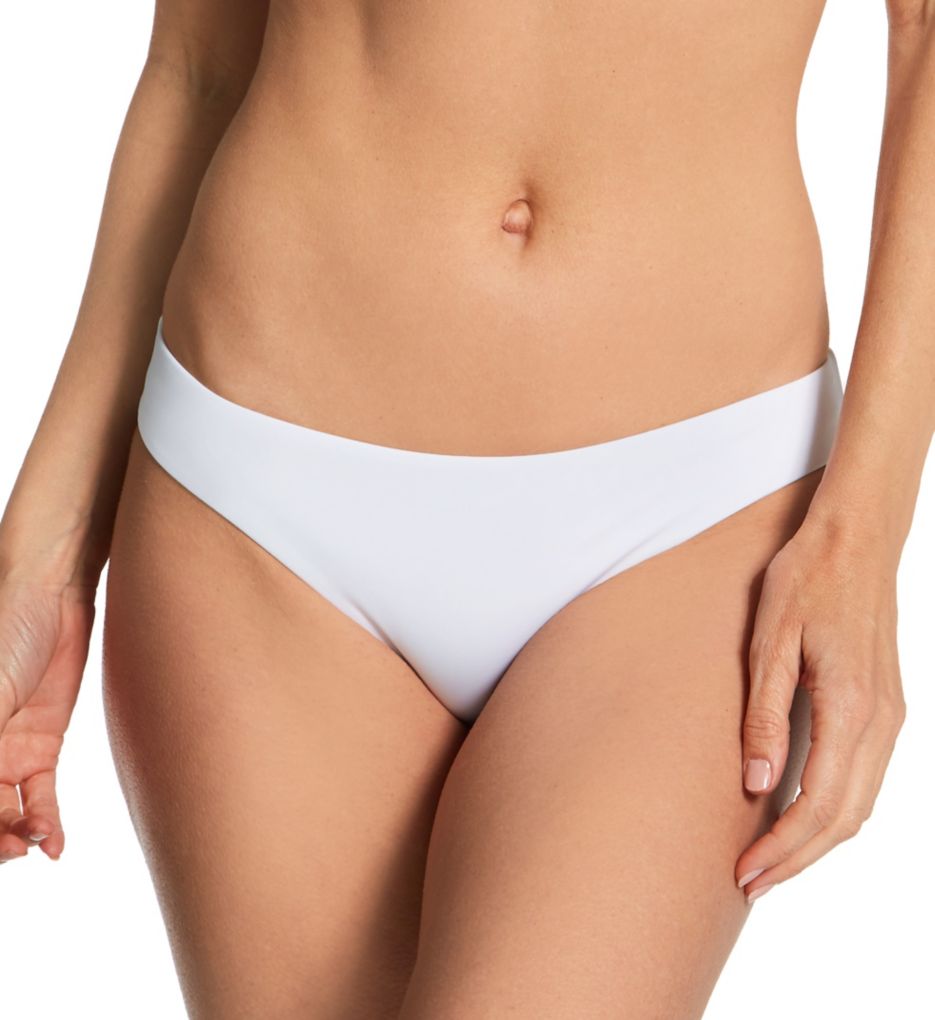 Color Code Adela Hipster White Swim Bottom-fs