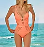 Becca Color Play Show & Tell Plunge One Piece Swimsuit 711037 - Image 3