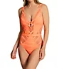 Becca Color Play Show & Tell Plunge One Piece Swimsuit 711037 - Image 1