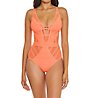 Becca Color Play Show & Tell Plunge One Piece Swimsuit