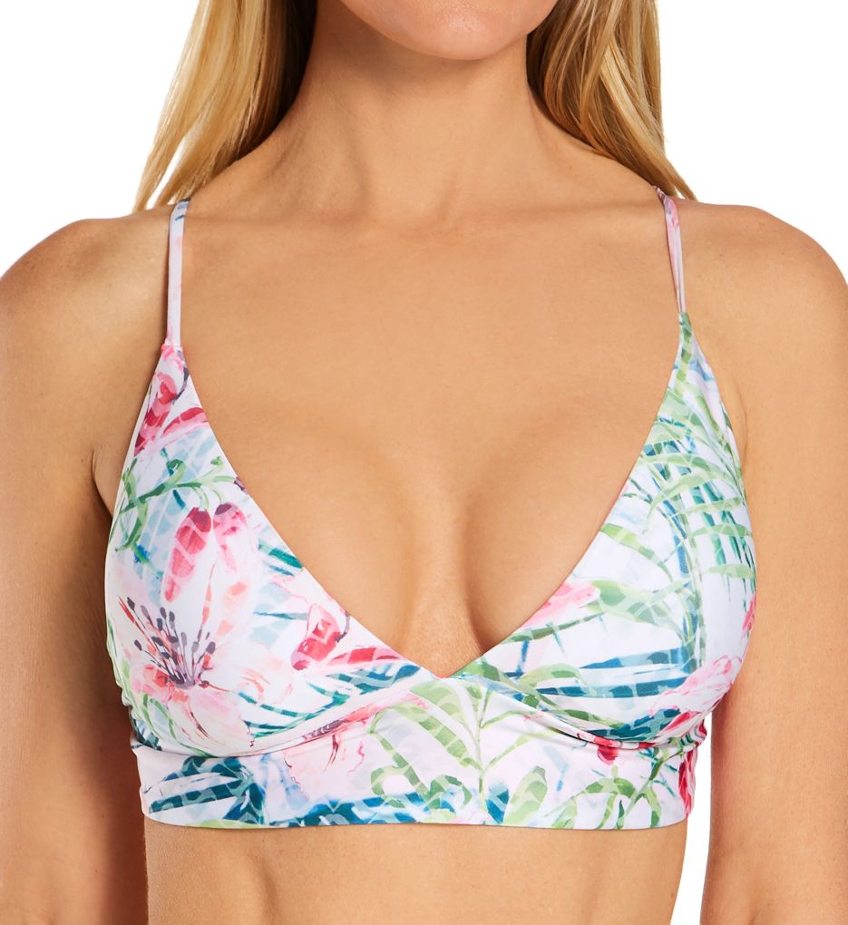 Lush Lagoon Skyler Halter Swim Top