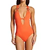 Becca Color Code Skylar Plunge One Piece Swimsuit 851427 - Image 1