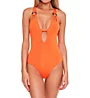 Becca Color Code Skylar Plunge One Piece Swimsuit 851427