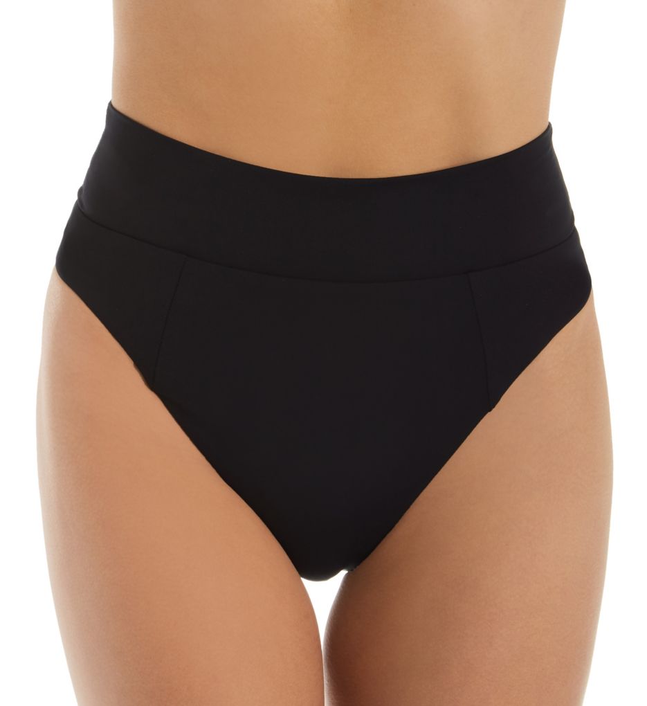 Black Magic Tanya French Cut High Leg Swim Bottom-fs