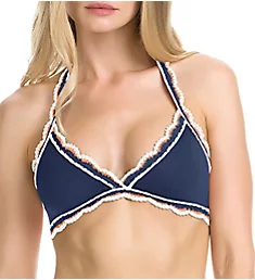 Medina Halter Bikini Swim Top Indigo S