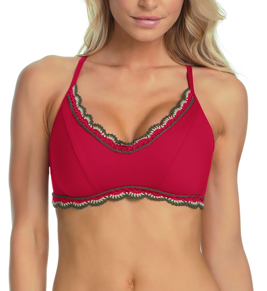 becca swimwear triangle top