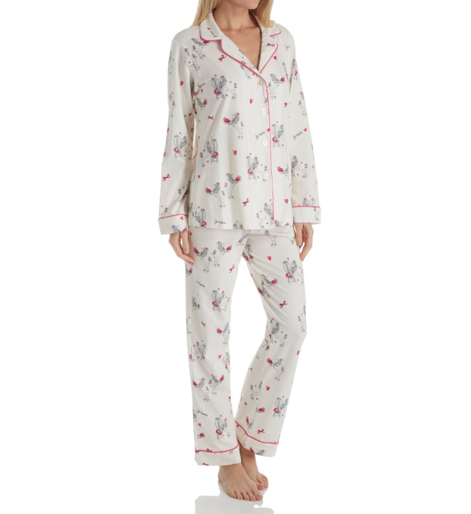 French Poodle Long Sleeve Long Notch PJ