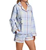BedHead Pajamas Peaceful Plaid Long Sleeve Shorty PJ Set 2127157 - Image 1
