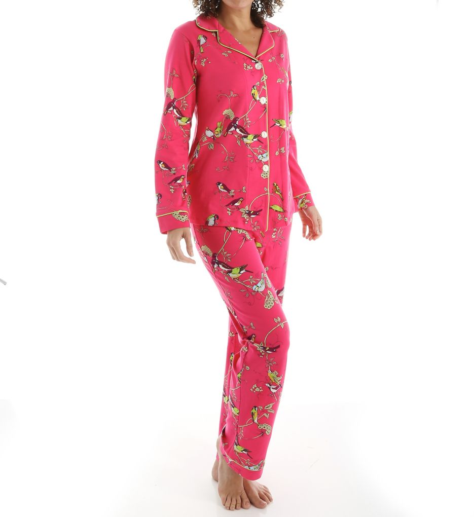 Birds And Branches Long Sleeve Classic PJ Set-acs