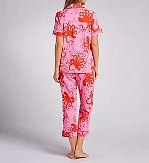 Organic Cotton Sea Dreams Cropped Classic PJ Set Sea Dreams S