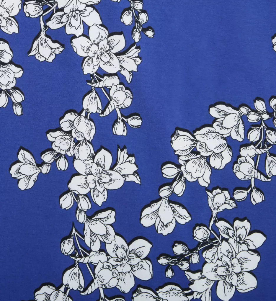 BedHead Pajamas Navy Shadow Blossom Short Sleeve Cropped PJ Set 2721295 - Image 3