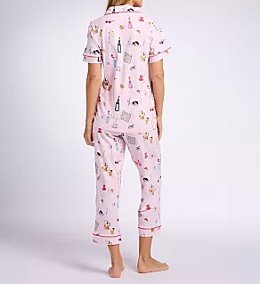 Let's Do Brunch Cropped PJ Set