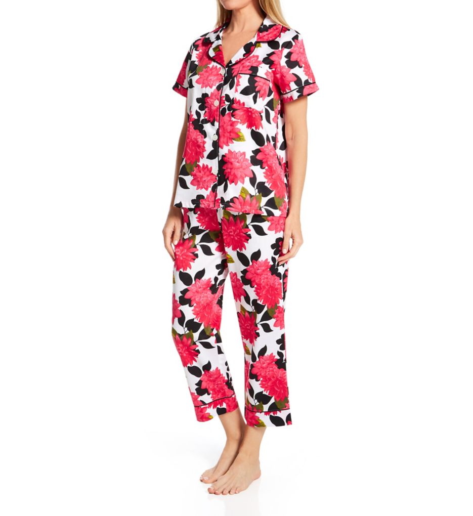 BedHead Pajamas Dahlia Shadows Short Sleeve Cropped PJ Set 2723791 ...