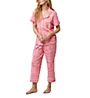 BedHead Pajamas Grand Hotel Short Sleeve Classic Cropped PJ Set 2727113 - Image 1