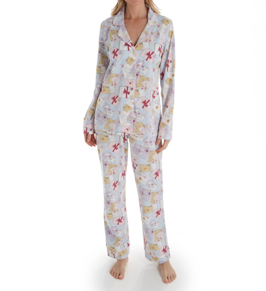 Love Letters Long Sleeve Classic PJ Set-fs