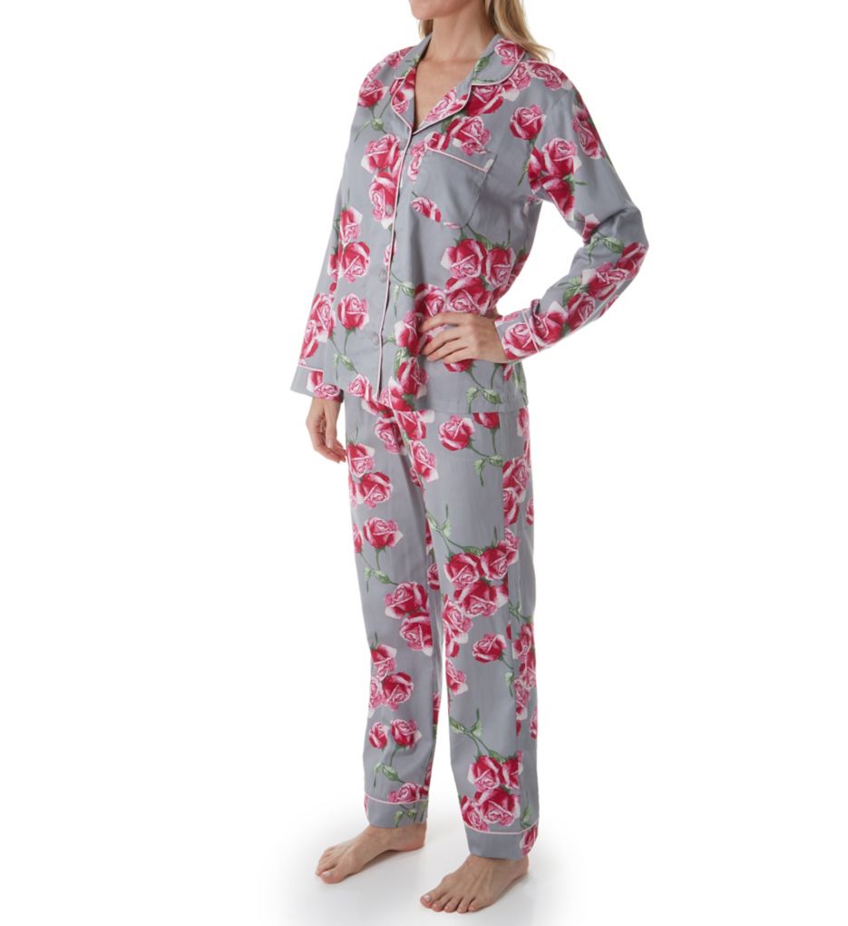 Rosebud Long Sleeve Classic PJ Set-acs