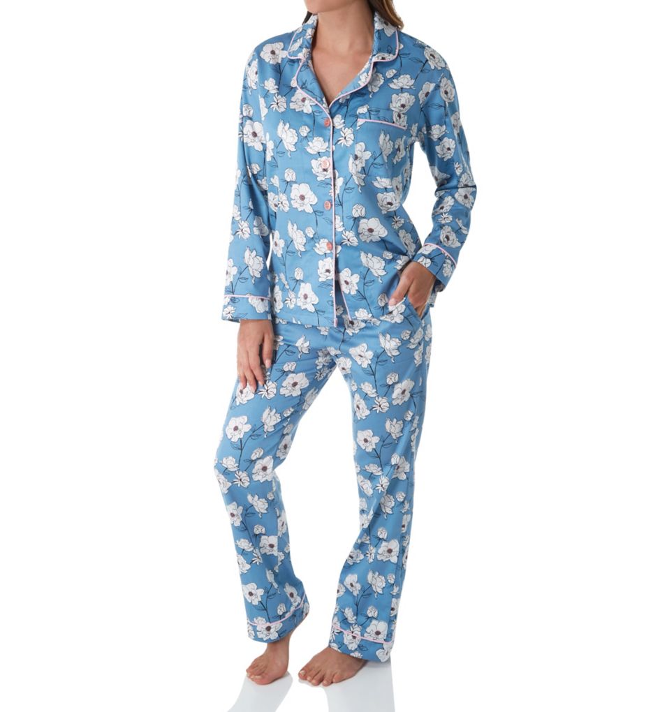 Peonies Long Sleeve PJ Set-acs