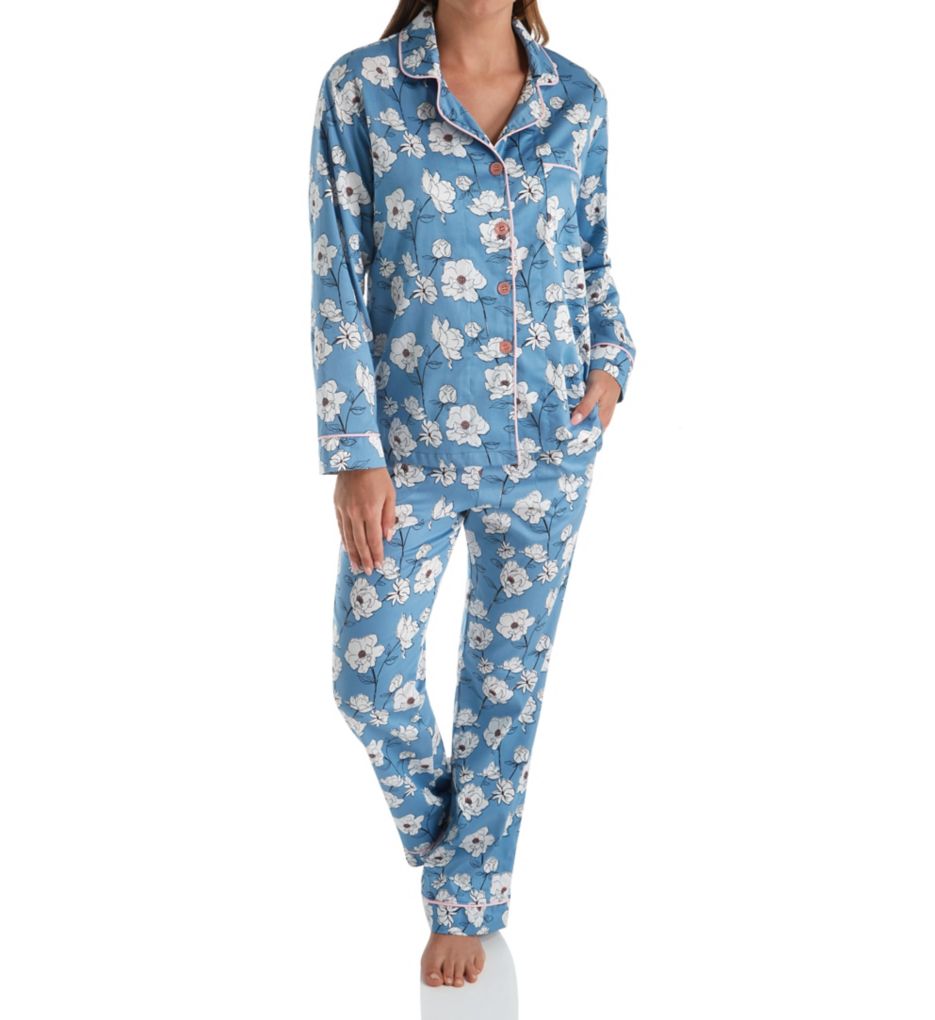 Peonies Long Sleeve PJ Set-fs