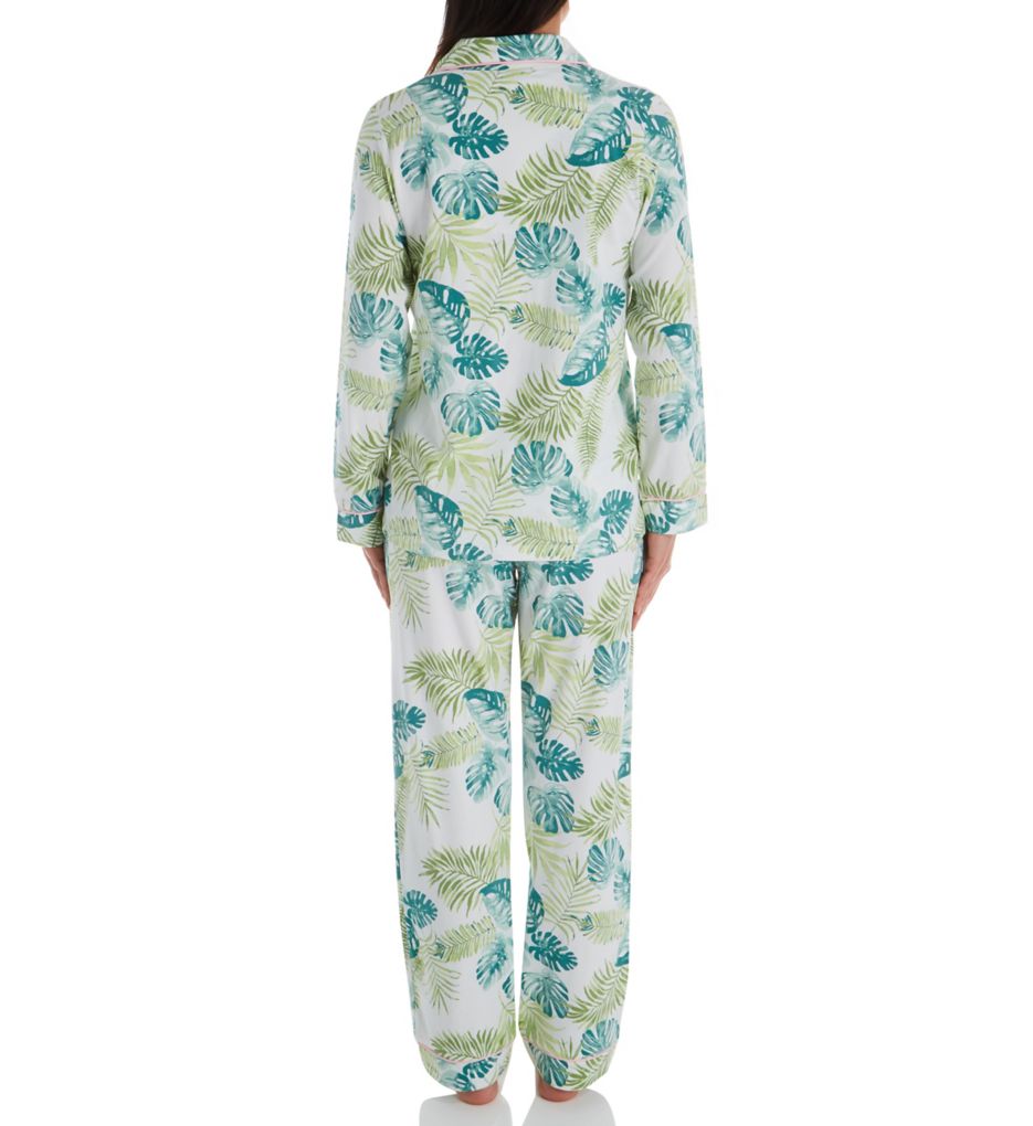 Island Palm Long Sleeve PJ Set-bs