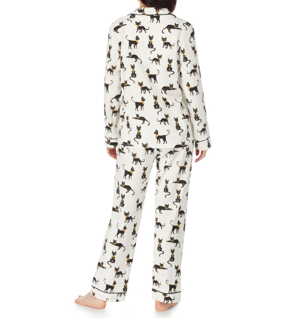 Cairo Kitten Long Sleeve Classic PJ Set-bs