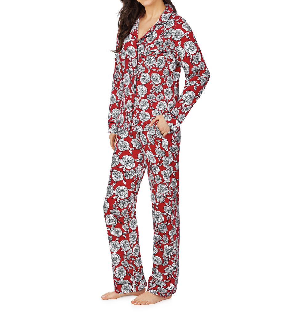 Eden Rose Long Sleeve Classic PJ Set-acs