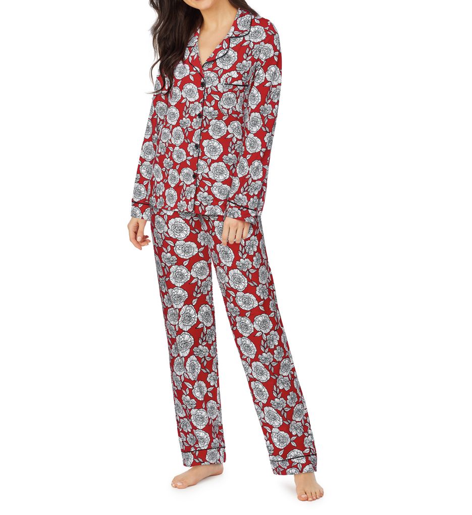 Eden Rose Long Sleeve Classic PJ Set-fs