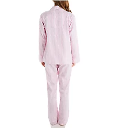 3D Stripe Long Sleeve Classic PJ Set Pink S