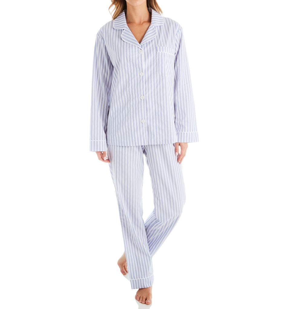 3D Stripe Long Sleeve Classic PJ Set-fs