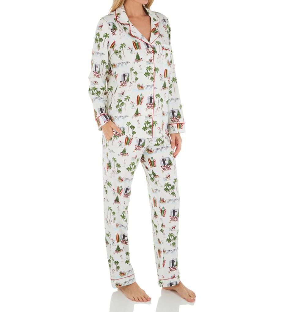 Warm Wishes Santa Organic Cotton PJ Set-acs