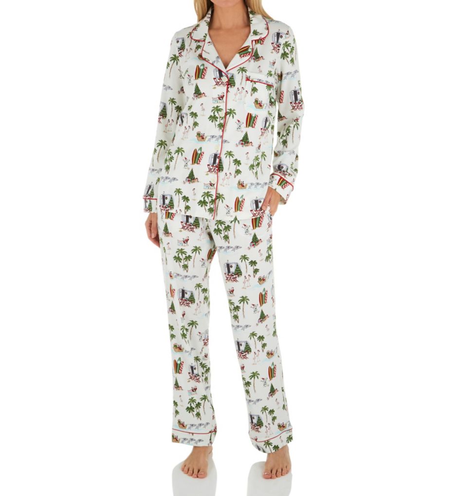 Warm Wishes Santa Organic Cotton PJ Set-fs