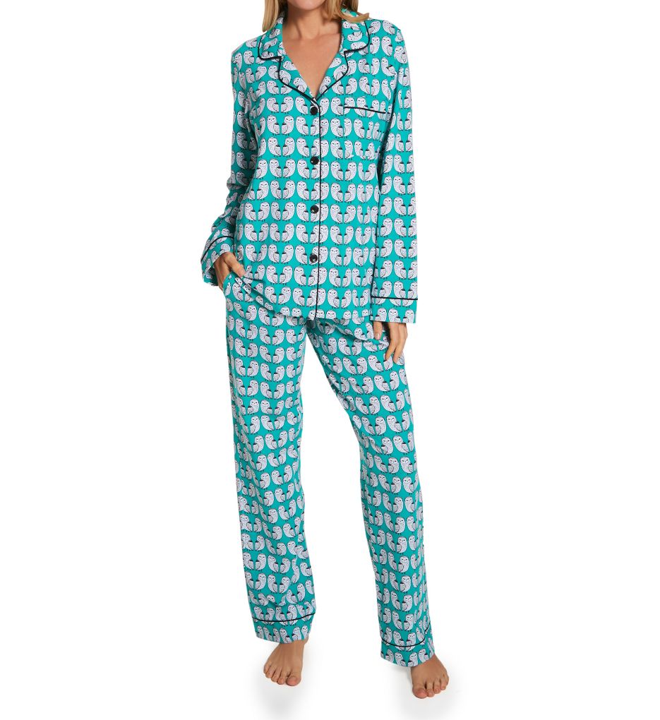 Night Owls Long Sleeve Classic PJ Set-fs