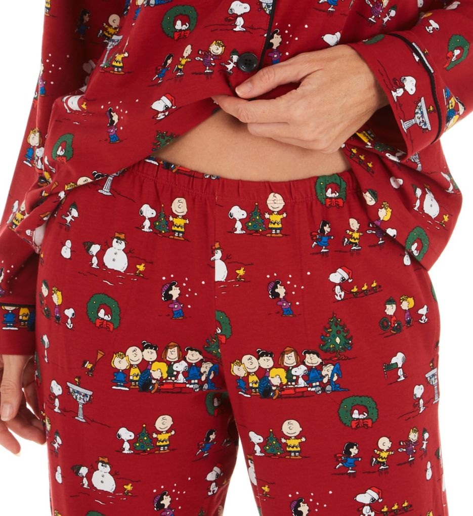 Peanuts Winter Fun Organic Cotton PJ Set-cs1