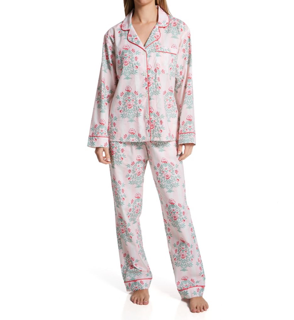 Estate Floral Long Sleeve Classic PJ Set-acs