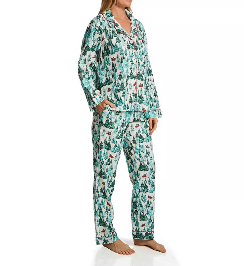 BedHead Pajamas Winter Forest Long Sleeve PJ Set 2927157 - Image 1