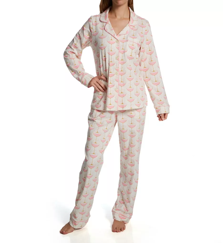 BedHead Pajamas Champagne Coupe Long Sleeve PJ Set 2927163 - Image 1
