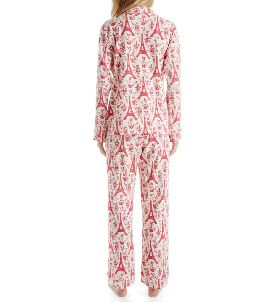 Poinsettia Eiffel Long Sleeve PJ Set